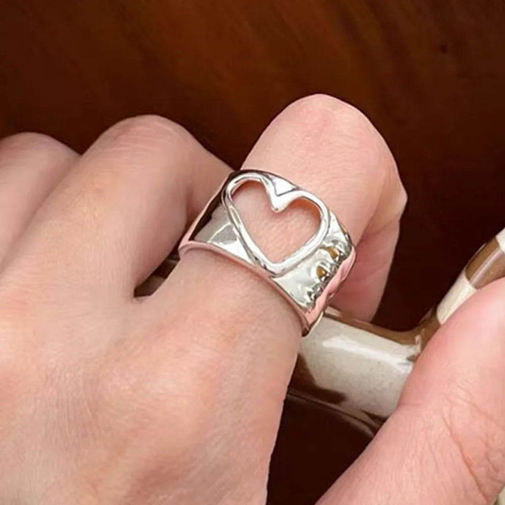 Carved Heart Ring