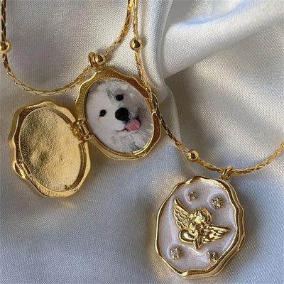 Angel Medallion Necklace