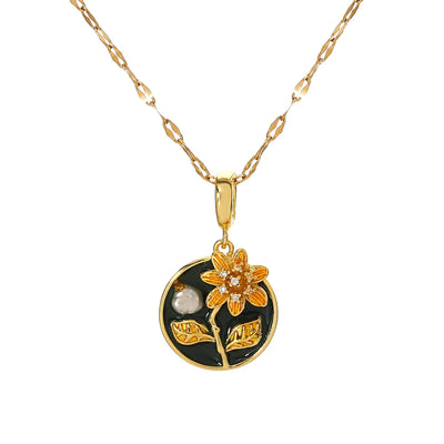 French Art Necklace