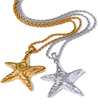 Star Swirl Necklaces