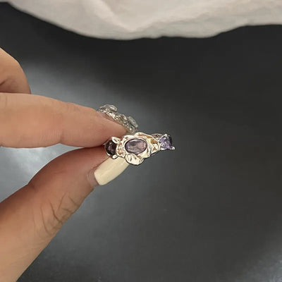 Pink Drip Rings