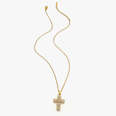 Crystal Cross Necklace