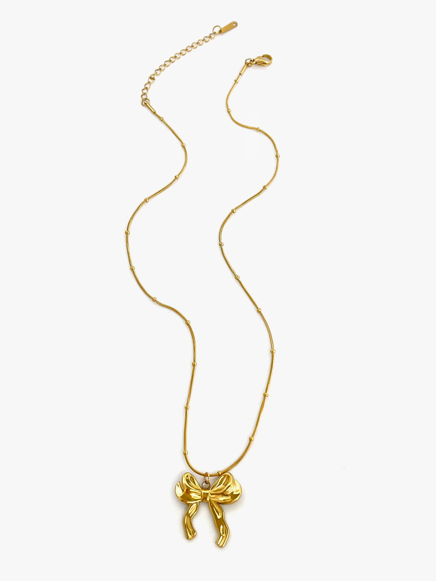 Bow Trio Necklace