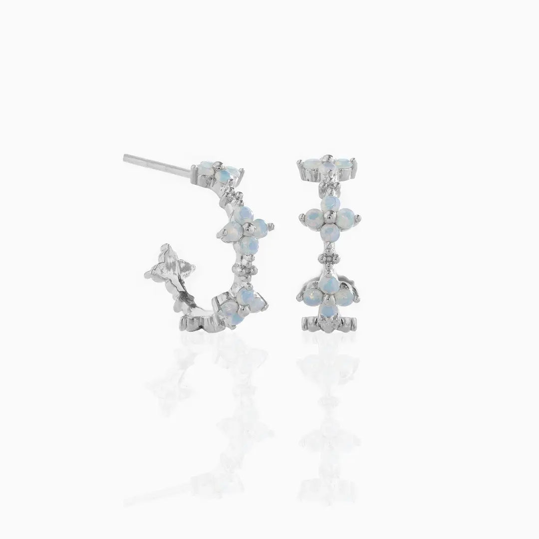 Blue Space Earrings
