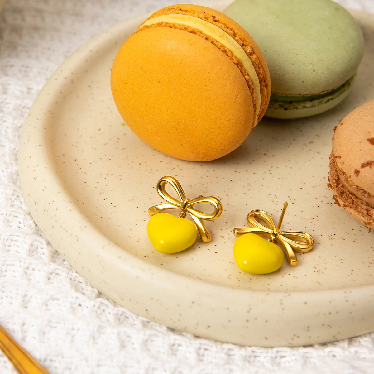 Yellow Daisy Earrings