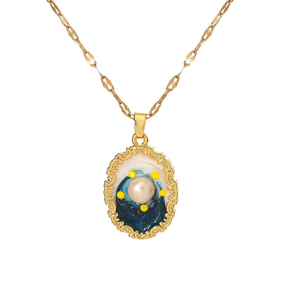 French Art Necklace