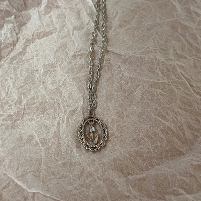 Silver Glass Necklaces