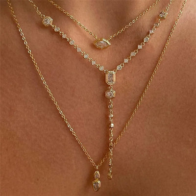 Crystal Choker Necklaces