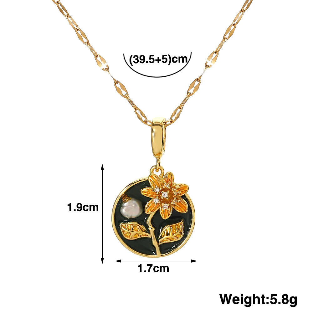 French Art Necklace
