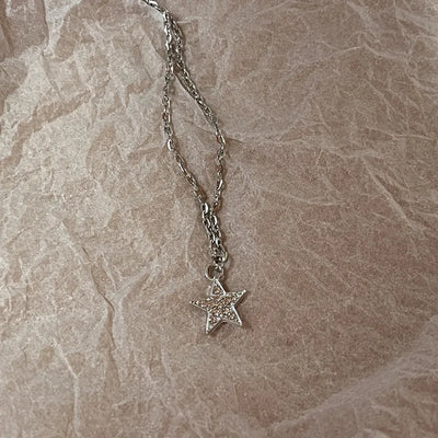Silver Glass Necklaces