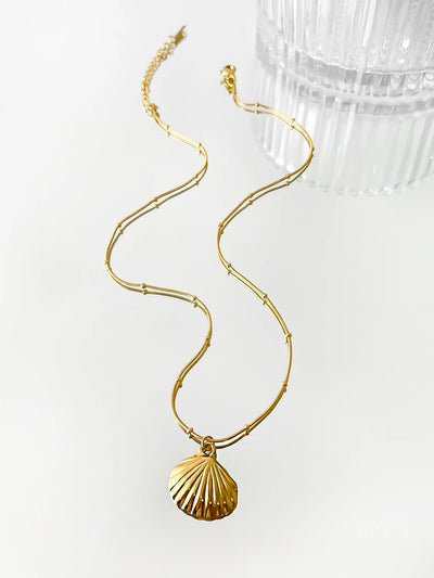 Seashell Trio Necklaces