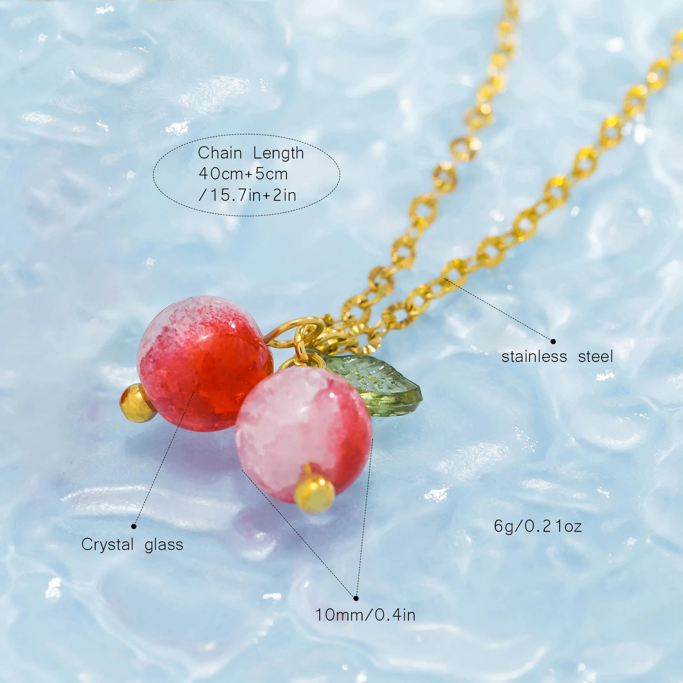 Red Cherry Necklace
