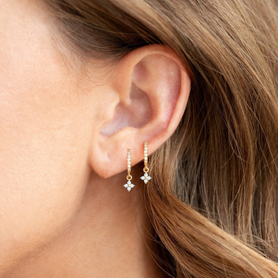 Blue Space Earrings